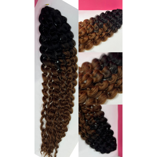 موی افرو مشکی بلوطی