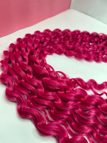 مو افرو سرخابی زلفا