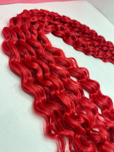 مو افرو قرمز زلفا