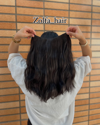 اکستنشن گیره ای خرمایی