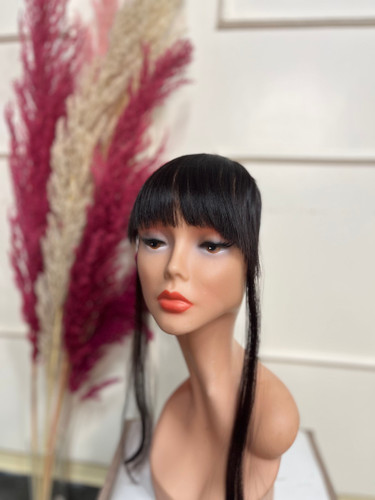 چتری مشکی طبیعی پر حجم