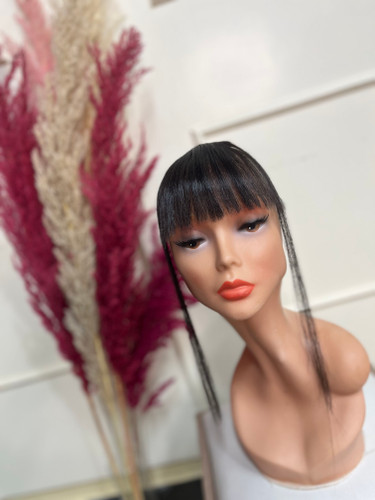 چتری مشکی طبیعی حجم متوسط